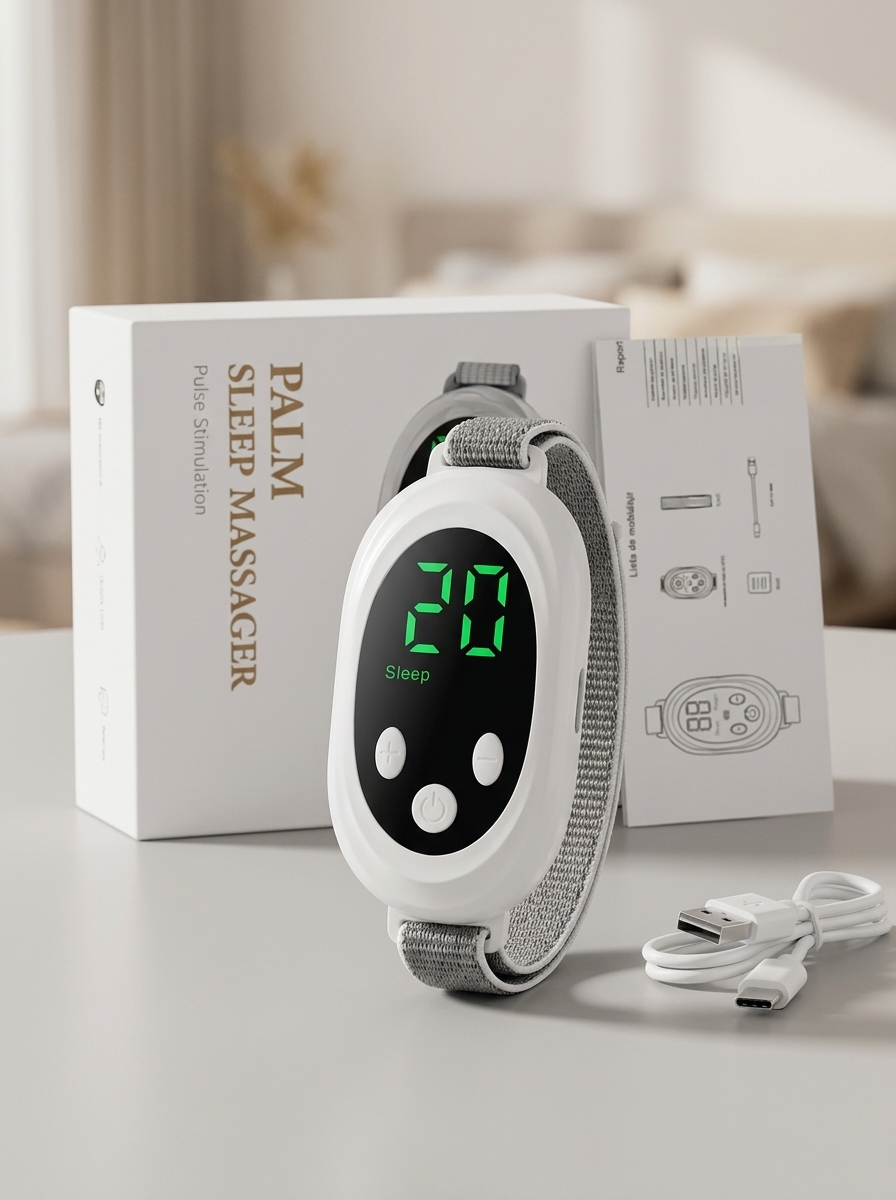 Nexlya SleepPulse™ | Dispositivo Inteligente de Relajación para Dormir