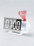 NEXLYA AuraVision™ | Reloj Despertador Digital con Proyección LED 180°